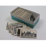 European range of mixed old postcards in a shoebox (approx 530)