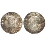 Edward VI silver shilling, Fine Issue [1551-1553], mm. Tun, Spink 2482, full, round, well centred,