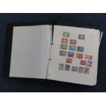 British Commonwealth collection housed on leaves in binders, A to Z range, mm and used. Good
