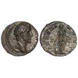 Antoninus Pius, as, Rome Mint 140-144 A.D., reverse:- Abundantia standing right, holding corn-ears