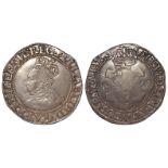 Elizabeth I, Irish, silver shilling of the Fine Coinage of 1561, mm. Harp, Spink 6505, Ex.