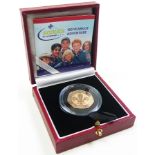 Fifty Pence 2007 "Scouts" Gold Proof FDC boxed as issued