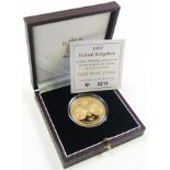 Crown 1997 (Golden Wedding) Proof FDC boxed as issued