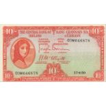Ireland, Central Bank of, £1 (17/4/1950) P57b2 aUnc