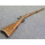 19th Century Remington rolling block Military rifle