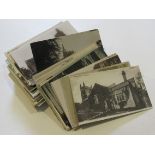 Churches, mixed collect, Sussex & Kent, R/P's, etc   (approx 125 cards)