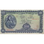 Ireland, Central Bank of £10 (5/12/1941) Fine