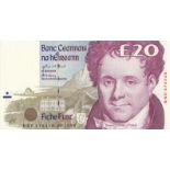 Ireland, Central Bank of, £20 (9/12/99) P77b Unc