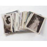 Cinema, a few Theatre, various types, some trade and plain back, USA machine cards, Mary Pickford,
