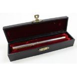 Watermans silver plated fountain pen with 18k Gold nib (1)