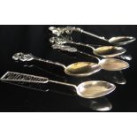 Chinese silver spoons, all marked. Weight 2 ozs (5)