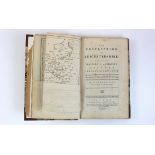 The description of Leicestershire by W Burton Esq complete with map and dated 1777
