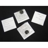 Ancient Greek bronze minors in paper packets beautifully written up, of Macedonia, Pella, Lydia,