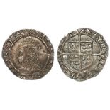 Elizabeth I silver penny, Second Issue [1560-1561], mm. Martlet, Spink 2558, obverse surfsce