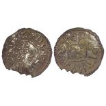 Coenwulf, King of Mercia, overlord of East Anglia, silver penny of the East Anglian Mint,