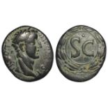 Augustus colonial bronze of c.29mm. of Syria: Seleucis and Pieria, Antiochia ad Orontem, reverse:-