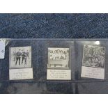 Abdulla, Great War Gift Packing cards, complete set, very unusual & seldom seen, G - VG cat value £