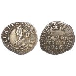 Charles I, Oxford Mint, silver threepence 1646 over 1644, Brooker SCBI 33, 963 pl.LXXXIX [same