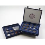 Medallions, Tokens etc (56) a collection in two Westminster boxes and a tray, 18th to 20thC