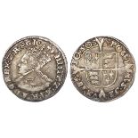 Philip and Mary silver groat, reverse reading POSVIMVS, mm. Lis, Spink 2508, full, round, well