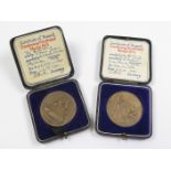 Gardening Illustrated Medals awarded to W Davis, gardener to General O K Chance, by the Gt
