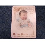 Allen & Ginter, early advert card The Pet Cigarettes, (World Index ref.A36-111-9)