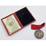 Royal Academy of Music Medal (in original Pinches case of issue) awarded to Lilian J. Finlow -