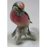 A Karl Ens porcelain figure of a Bird, height approx 11cm