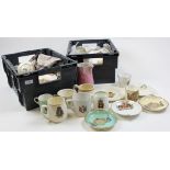 Large collection of Royal commemortive ceramics, a good assortment ranging from Victoria - Elizabeth