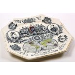 Queen Victoria Jubilee Year Commemorative Plate (1887) marked on back. 63164