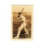 Trade cards, Boy's Realm, Famous Cricketers, 'M' size (set, 15 cards) (gen vg)