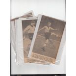 Football Autographs, Wolverhampton Wanderers, a collection of 12  portraits and training shot