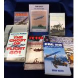 Aviation, a collection of 9 modern books inc R101 A Pictorial History, Airship The Story of R34,