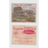 Trade cards. Huntley & Palmers, Wonders of the World, 'P' size, (set 8 cards) (gd/vg)