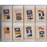 Tobacco silks, Phillip's, Pilot and Signal Flags, 'M' size, 2 sets, 25 silks in each, (Anon & BDV