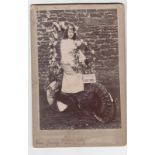 Photographs, a collection of 25 Victorian & Edwardian cabinet photos, social history shots, inc