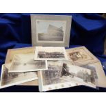 Photographs, a collection of 13 card mounted vintage photographs, mostly from the Berkshire area