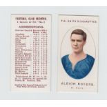 Cigarette cards, Football, Smith's, Football Club Records (different, 1922) (set, 50 cards) (9