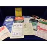 Football programmes, mostly 1950's selection inc Swindon v Newport 47/48, Brighton v Swindon 48/
