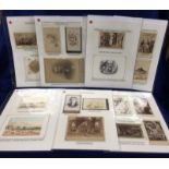 P JONES COLLECTION, Ephemera/Photo's, a small selection of cdv cabinet and other photos on album