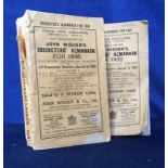 Cricket, John Wisden's Cricketers' Almanacks, 1930, original softback edition, no back cover,