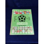 Football Programme, World Cup 1970, Mexico, scarce green covered official programme printed in