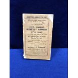 Cricket, John Wisden's Cricketers' Almanack, 1902, original softback edition, 1902, (back cover