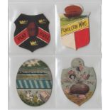 Trade cards, Rugby, Sharpe's, Bradford, 5 cards, Hull, Pendleton, Oxford University, 'A Dead Ball' &