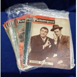 Cinema, Picturegoer Magazines, a collection of 140+ issues, 1940's/50's (mixed condition)