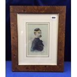 Harry Payne, original signed watercolour believed to be a self portrait in military uniform, dated