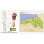 Cigarette cards, Golf, Player's, two 'L' size sets, Championship Golf Courses & Golf (25 cards in