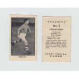 Trade cards, Football, Sports Photos, Glasgow, 'Smashers' (64/96) (vg)