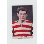 Trade cards, Football, Thomson, Footballers & Club Colours & Players, ref HT39 (46 different cut