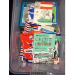 Football, Scottish selection, 1960's onwards inc. Programmes with League, Internationals (inc.
